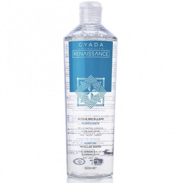 Acqua Micellare Purificante: per pelle mista, grassa e con impurità 500ml