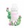 Two-phase straight hair fluid with prickly pear blossom