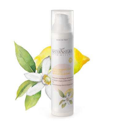 PURIFYING FACE CLEANSING GEL WITH LEMON FLOWERS