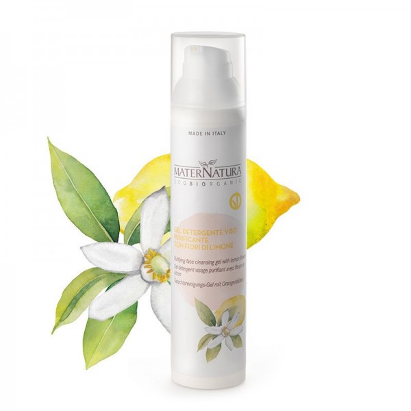 PURIFYING FACE CLEANSING GEL WITH LEMON FLOWERS
