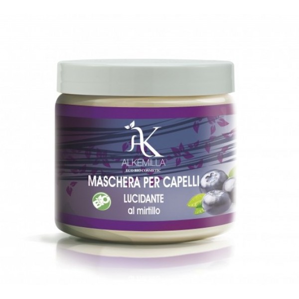 MASCHERA CAPELLI LUCIDANTE AL MIRTILLO - ALKEMILLA